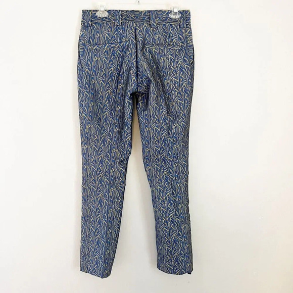 Alejandro Calderon Womens Colorful Ankle Dress Pants Geometric Tapered 31x31 - Picture 3 of 8